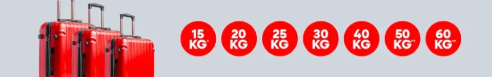 エアアジアの預け荷物(受託手荷物)規定